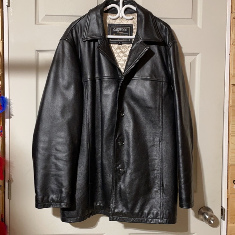 Oakwood men’s leather jacket